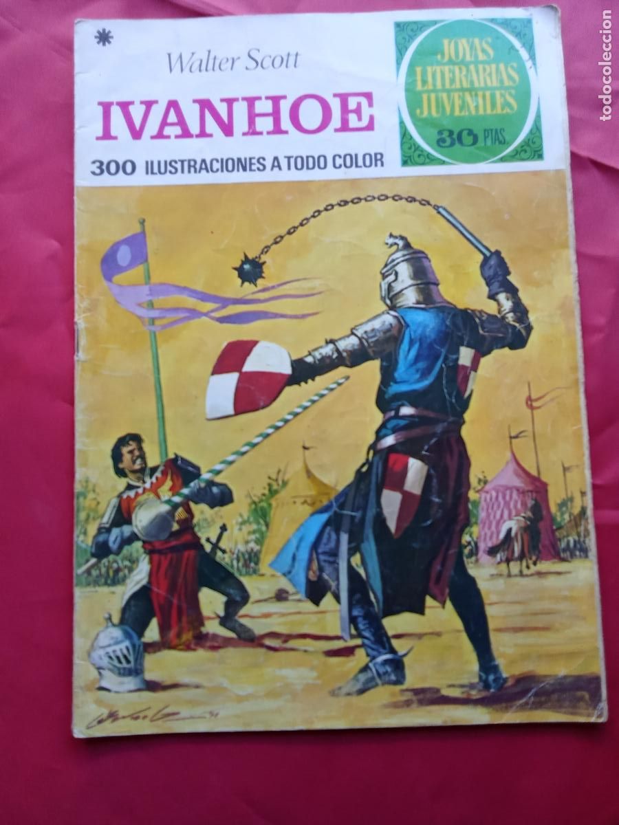 Libros: Ivanhoe. Walter Scott - Joyas Linterarias Juveniles N&ordm;16. CO.1777 - Foto 1