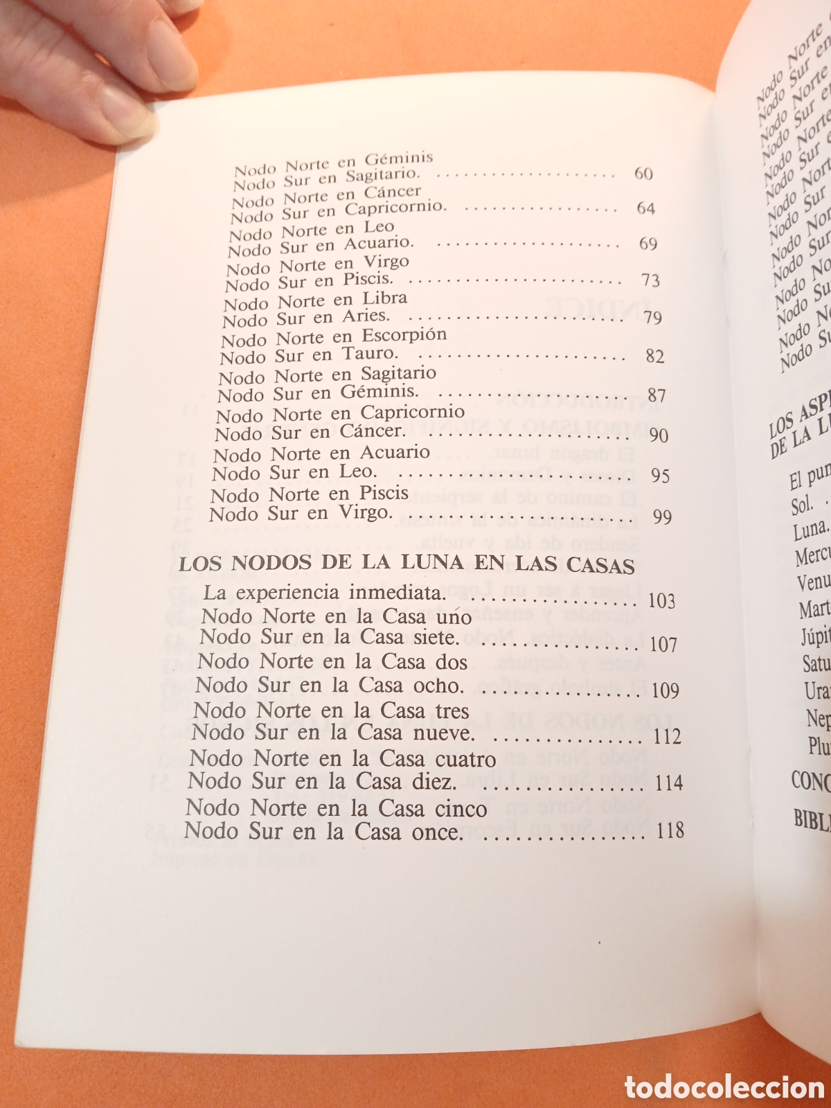 Libros: LOS NODOS DE LA LUNA � ASTROLOGIA - PUIGGROS - Foto 4