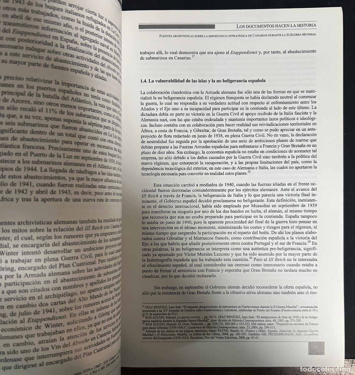 Libros: LOS DOCUMENTOS HACEN LA HISTORIA - 2012 - GRAN CANARIA - CANARIAS - Foto 4