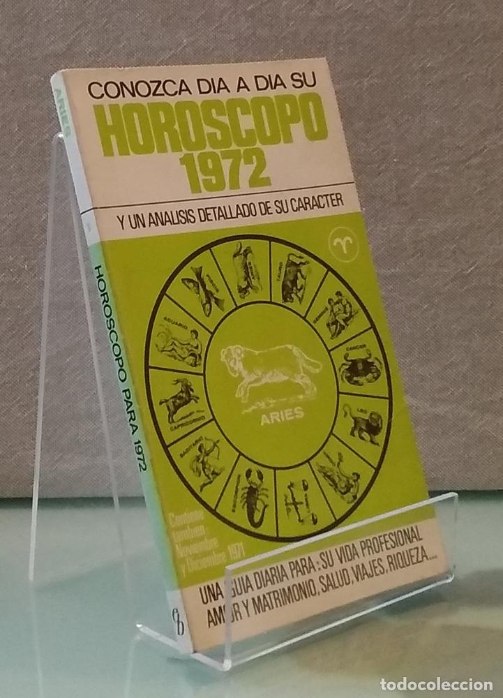 Libri di seconda mano: Aries. Hor&oacute;scopo 1972. Conozca d&iacute;a a d&iacute;a su hor&oacute;scoo y un an&aacute;lisis detallado de su car&aacute;cter.