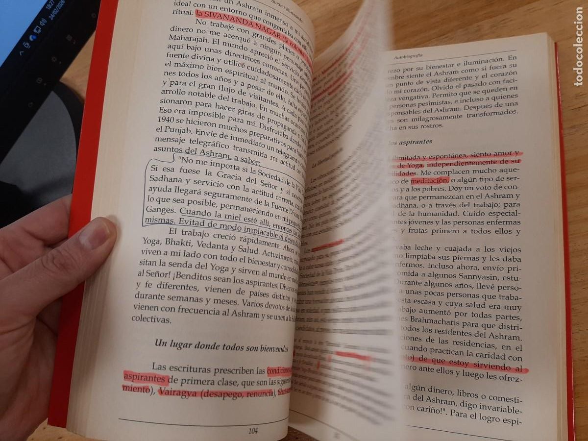 Libros: AUTOBIOGRAFIA - Swami Sivananda - E.L.A. 2008 - Foto 8