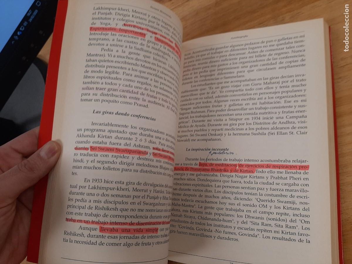 Libros: AUTOBIOGRAFIA - Swami Sivananda - E.L.A. 2008 - Foto 9