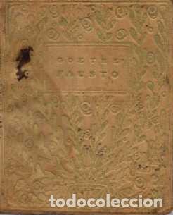 Libros: FAUSTO. - GOETHE, J.W. - Foto 1