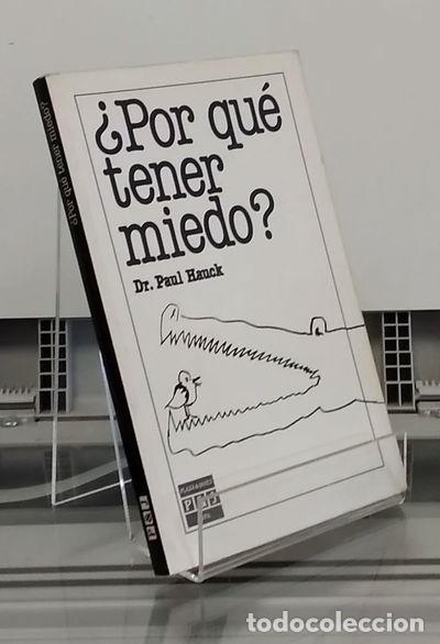 Livros em segunda m&atilde;o: &iquest;Por qu&eacute; tener miedo?- 9788401901225