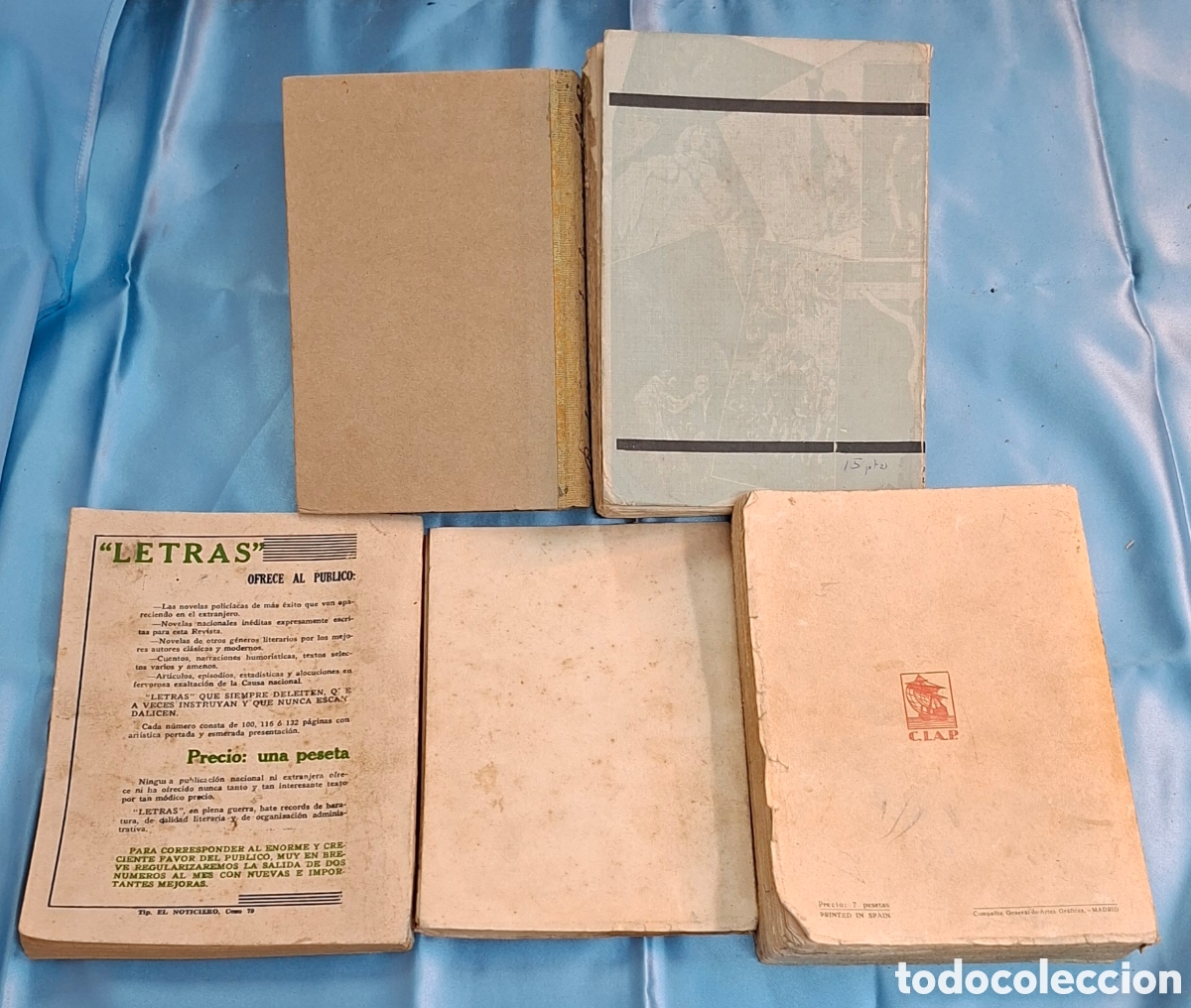 Libros: Conjunto de 5 libros antiguos - Foto 5