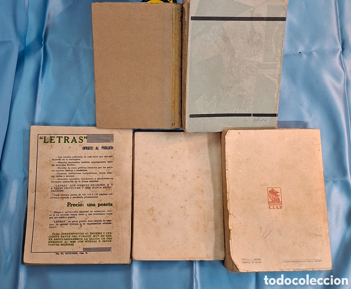 Libros: Conjunto de 5 libros antiguos - Foto 6