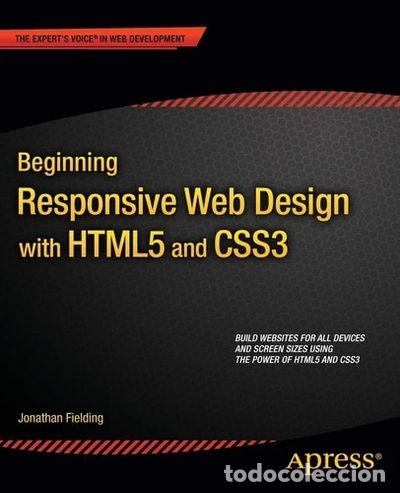 Libros: Beginning Responsive Web Design with HTML5 and CSS3- 9781430266945 - Foto 1