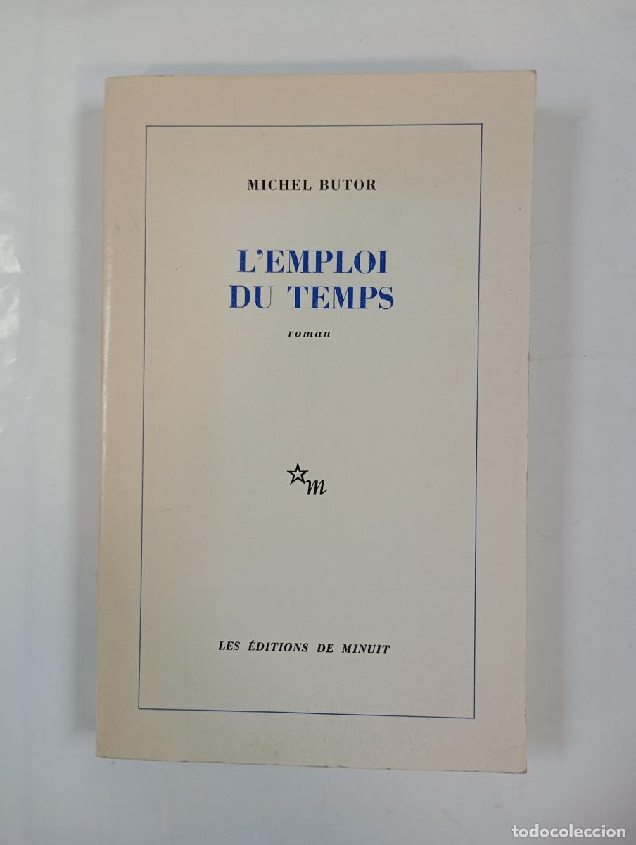Libros: Lemploi du temps. - Michel Butor. TDK6 - Foto 1