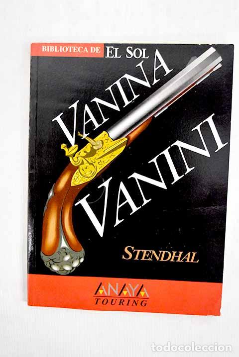 Libros: Vanina Vanini: Stendhal.- Stendhal - Foto 1