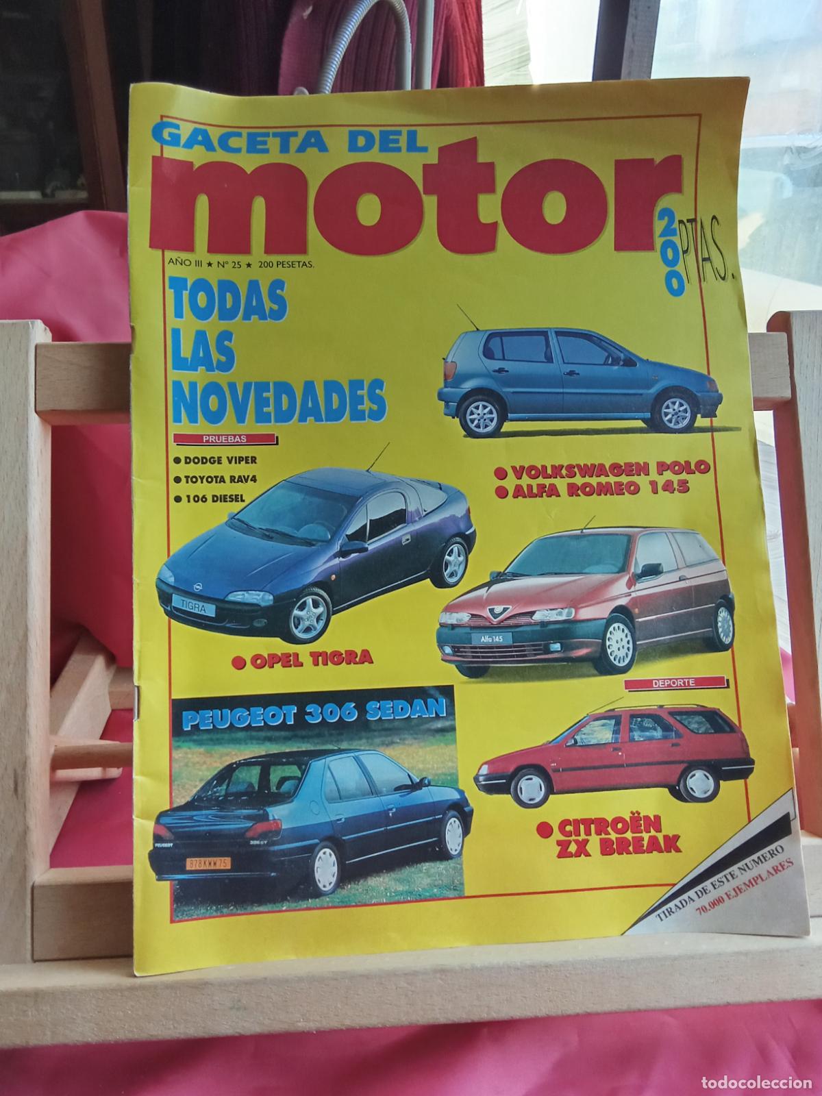 Libros: Gaceta del motor N&ordm;25 1992 BA.1387 - Foto 1