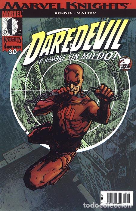 Libros: MARVEL KNIGHTS DAREDEVIL 30 FORUM - Bendis/Maleev - Foto 1