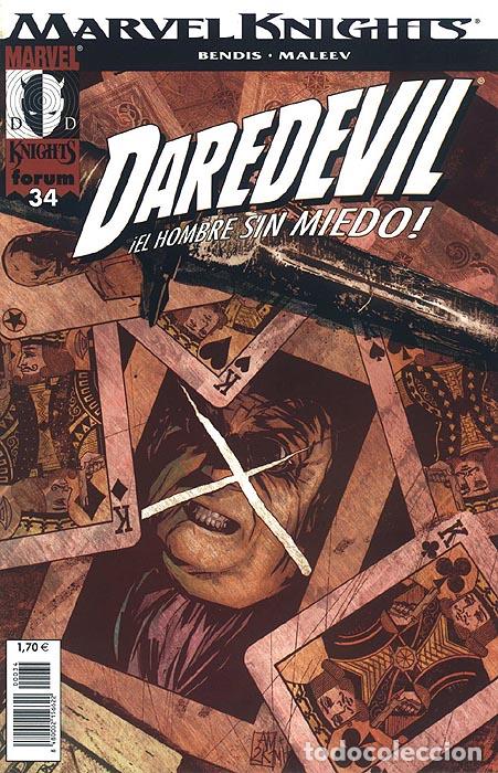 Libros: MARVEL KNIGHTS DAREDEVIL 34 FORUM - Bendis/Maleev - Foto 1