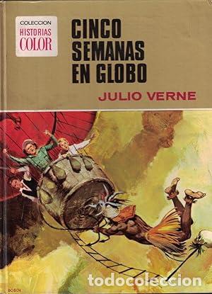 Libros: CINCO SEMANAS EN GLOBO 1972 - Verne,Julio - Foto 1
