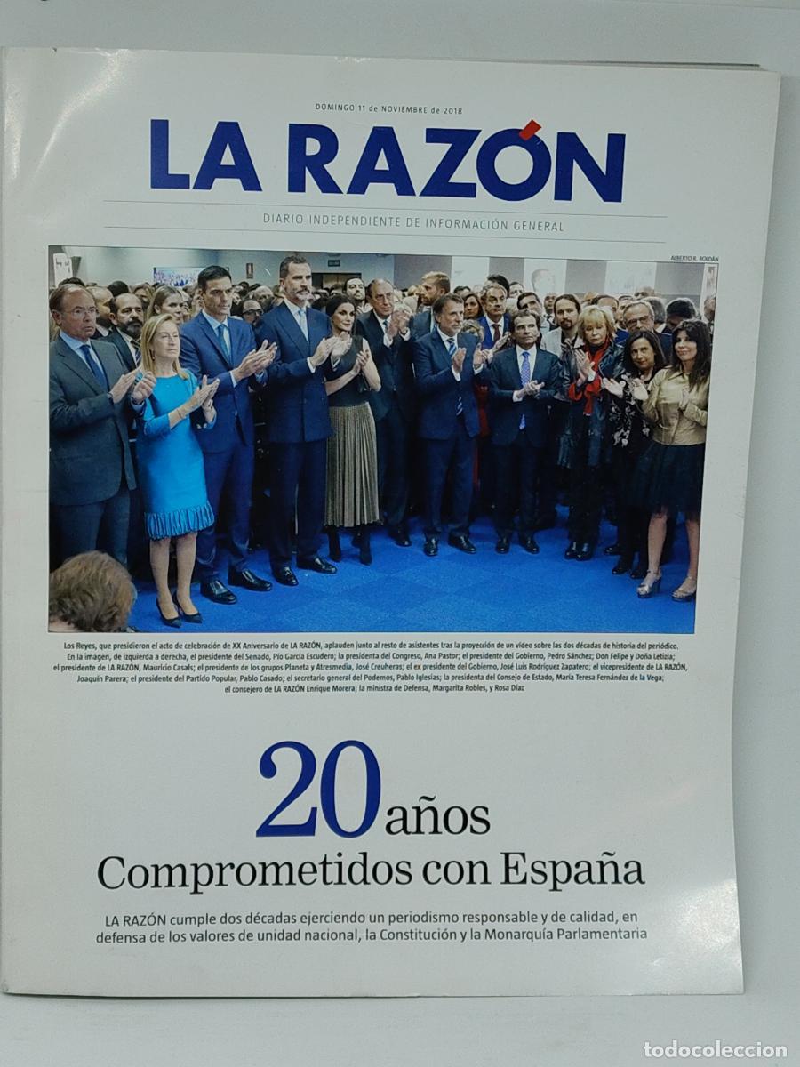 Libros: la razon - 20 a&ntilde;os comprometidos con Espa&ntilde;a - tdk403 -