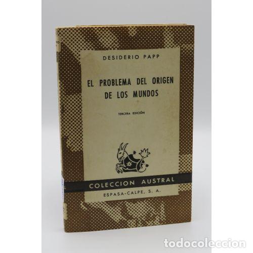 Livros em segunda m&atilde;o: El Problema del Origen de los Mundos - Desiderio Papp - Editorial C&aacute;tedra