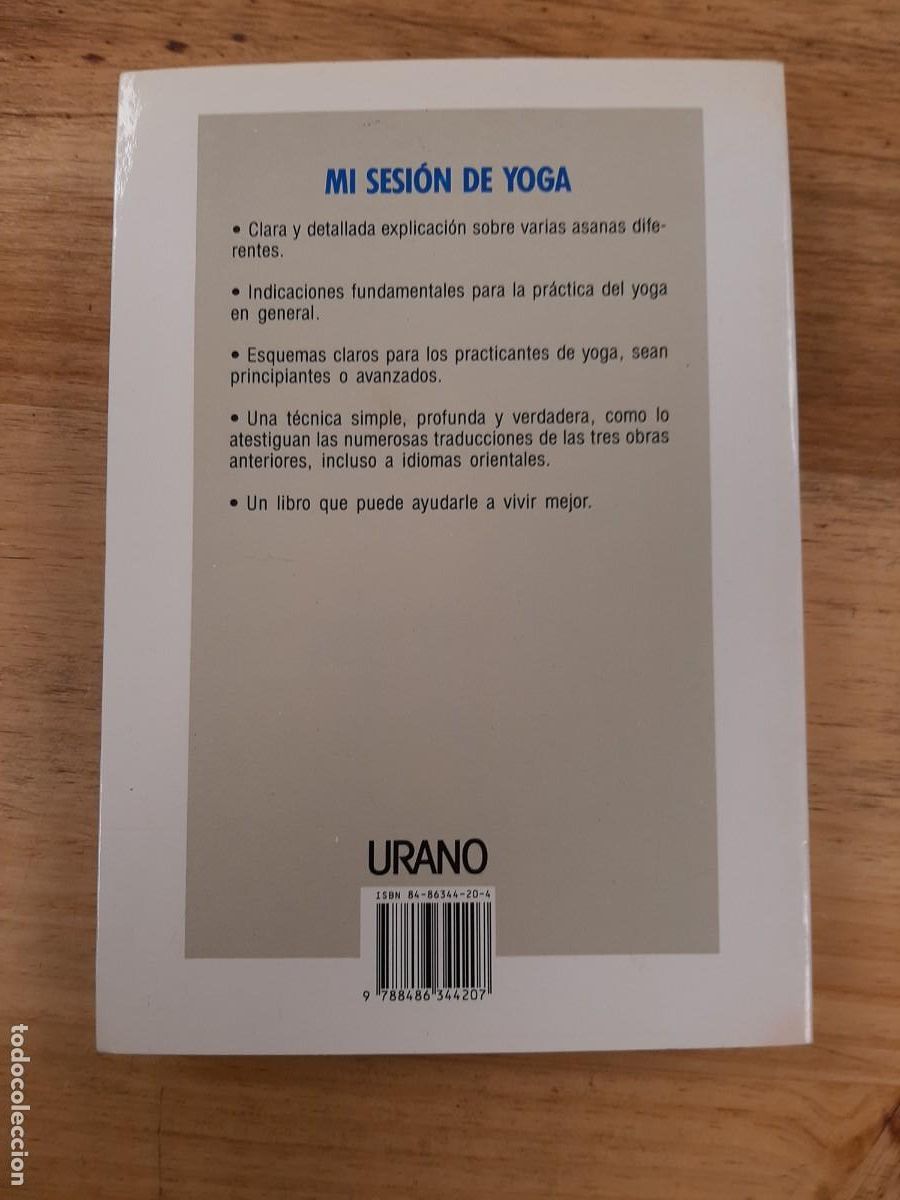 Libros: MI SESI&Oacute;N DE YOGA - Andr&eacute; Van Lysebeth - Urano, 2003 - Foto 3