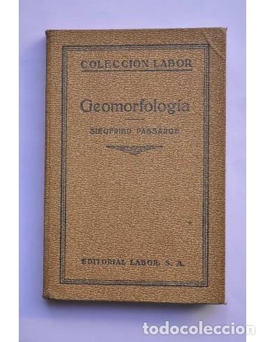 Libros: Geomorfolog&iacute;a - PASSARGE, Siegried - Foto 1