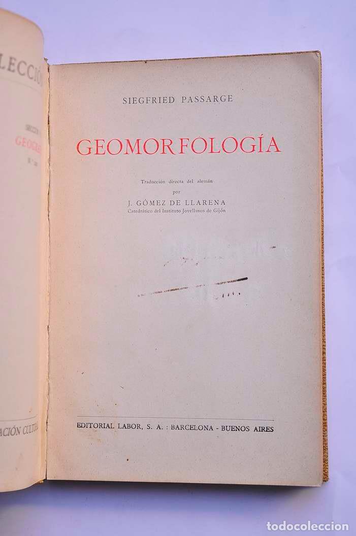 Libros: Geomorfolog&iacute;a - PASSARGE, Siegried - Foto 2
