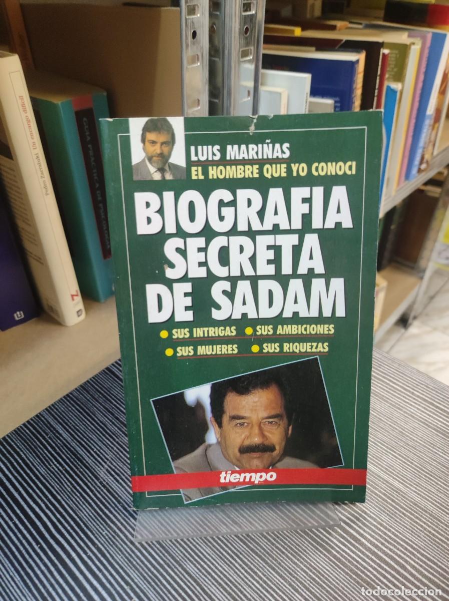 Libros: Biograf&iacute;a secreta de Sadam Luis Mari&ntilde;as - Foto 1