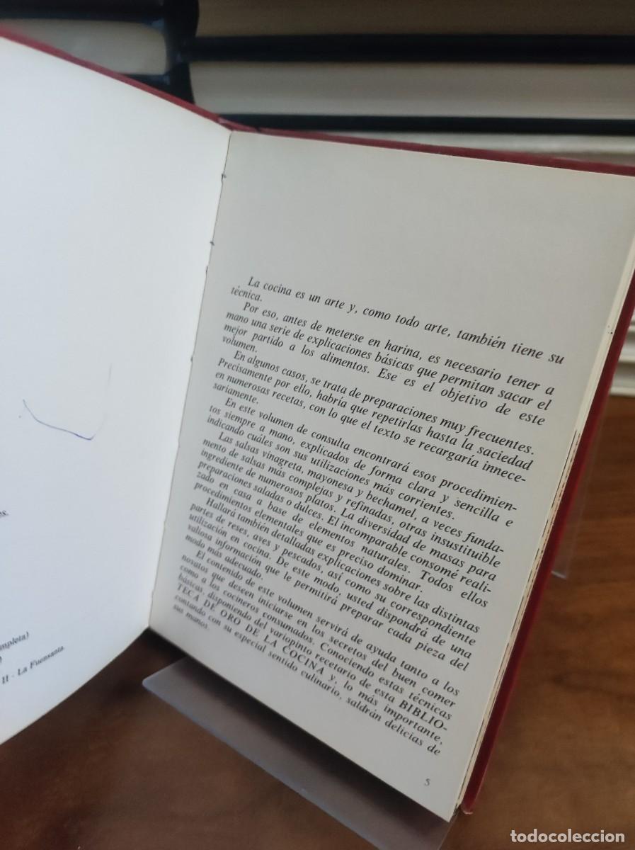Libros: T&eacute;cnicas B&aacute;sicas (Biblioteca de Oro de la Cocina) - Foto 3