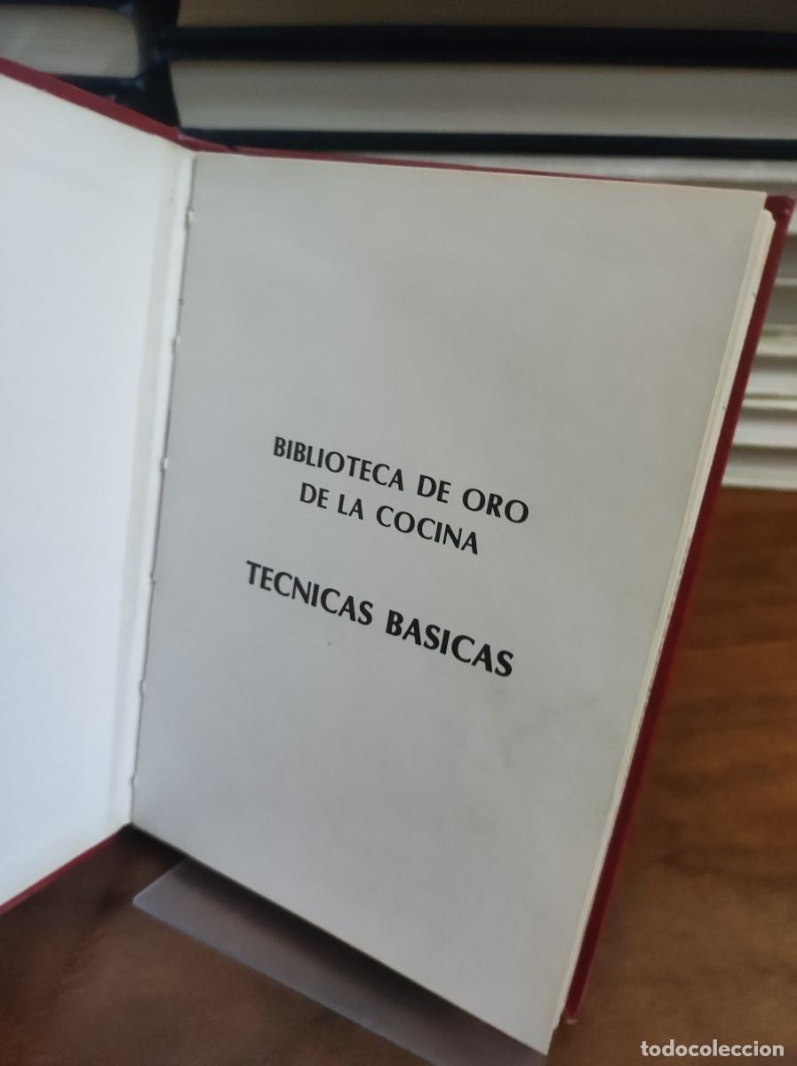 Libros: T&eacute;cnicas B&aacute;sicas (Biblioteca de Oro de la Cocina) - Foto 4