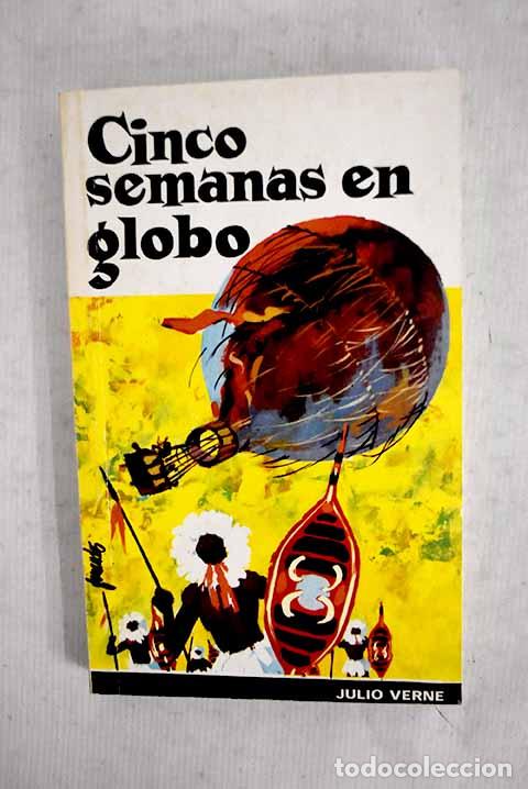 Libros: Cinco semanas en globo.- Verne, Julio - Foto 1