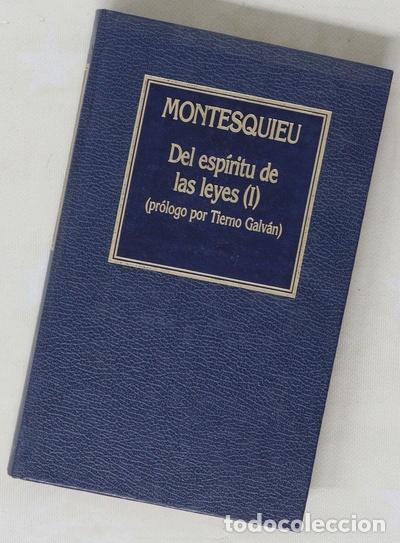 Libros: Del esp&iacute;ritu de las leyes I - Foto 1