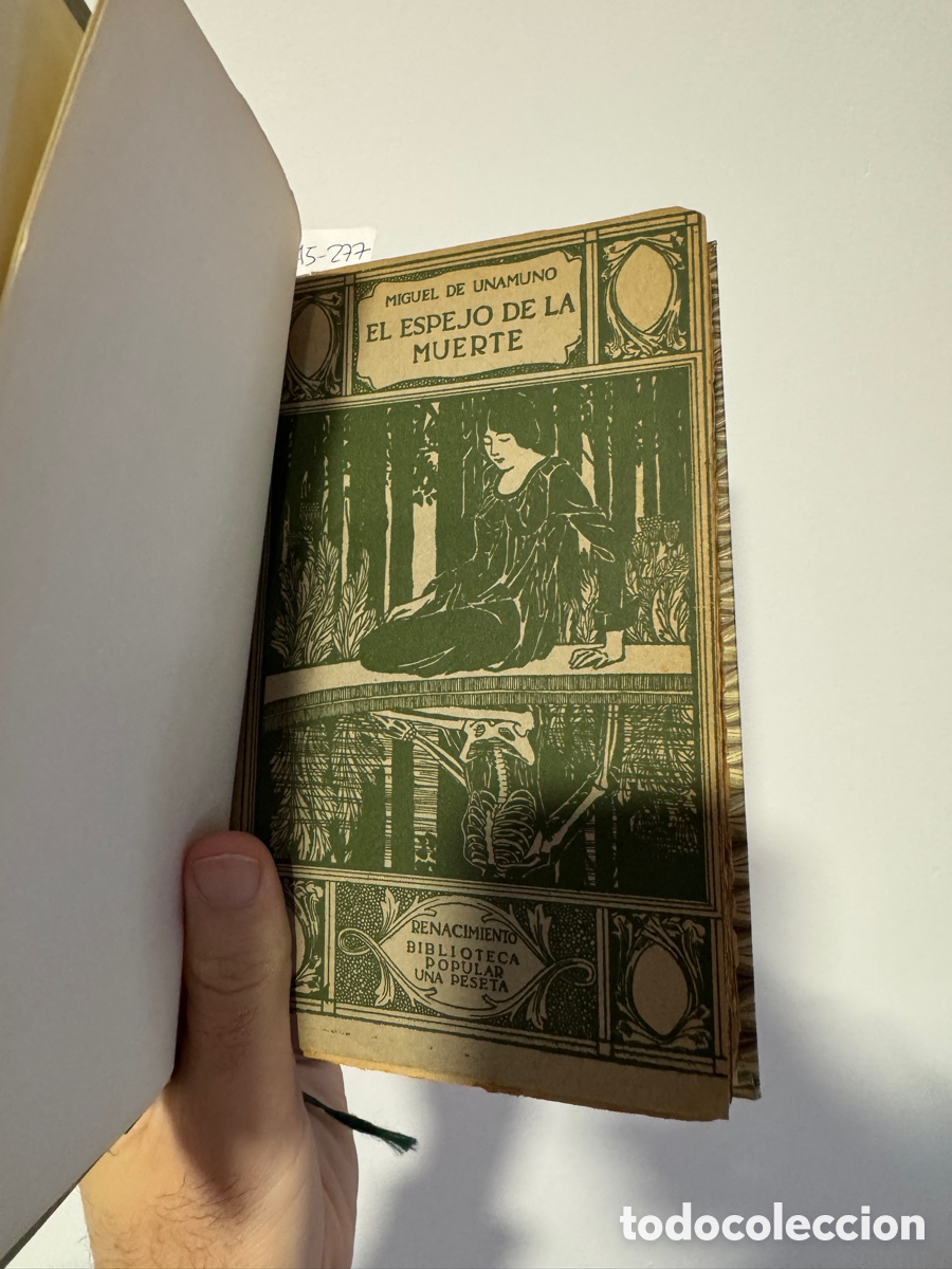 Libros: UNAMUNO, Miguel De: - El espejo de la muerte. - Foto 3