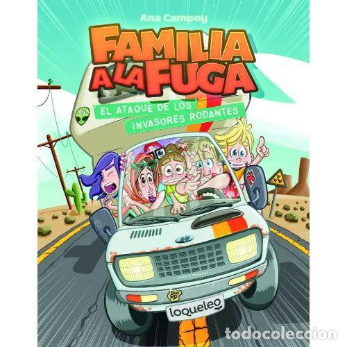 Livros em segunda m&atilde;o: EL ATAQUE de los INVASORES RODANTES. FAMILIA a la FUGA 4 - CAMPOY, ANA - Sin Especificar