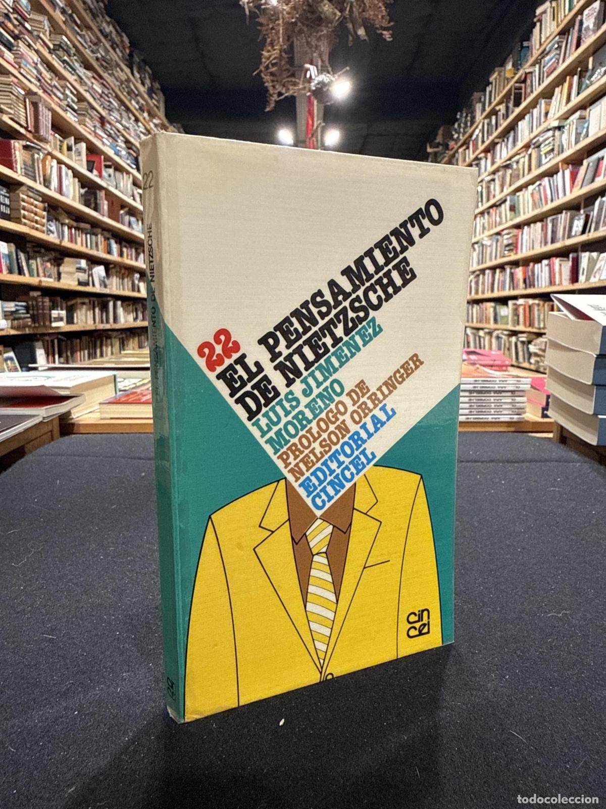 Libros: El pensamiento de Nietzsche - Luis Jim&eacute;nez Moreno - Foto 1