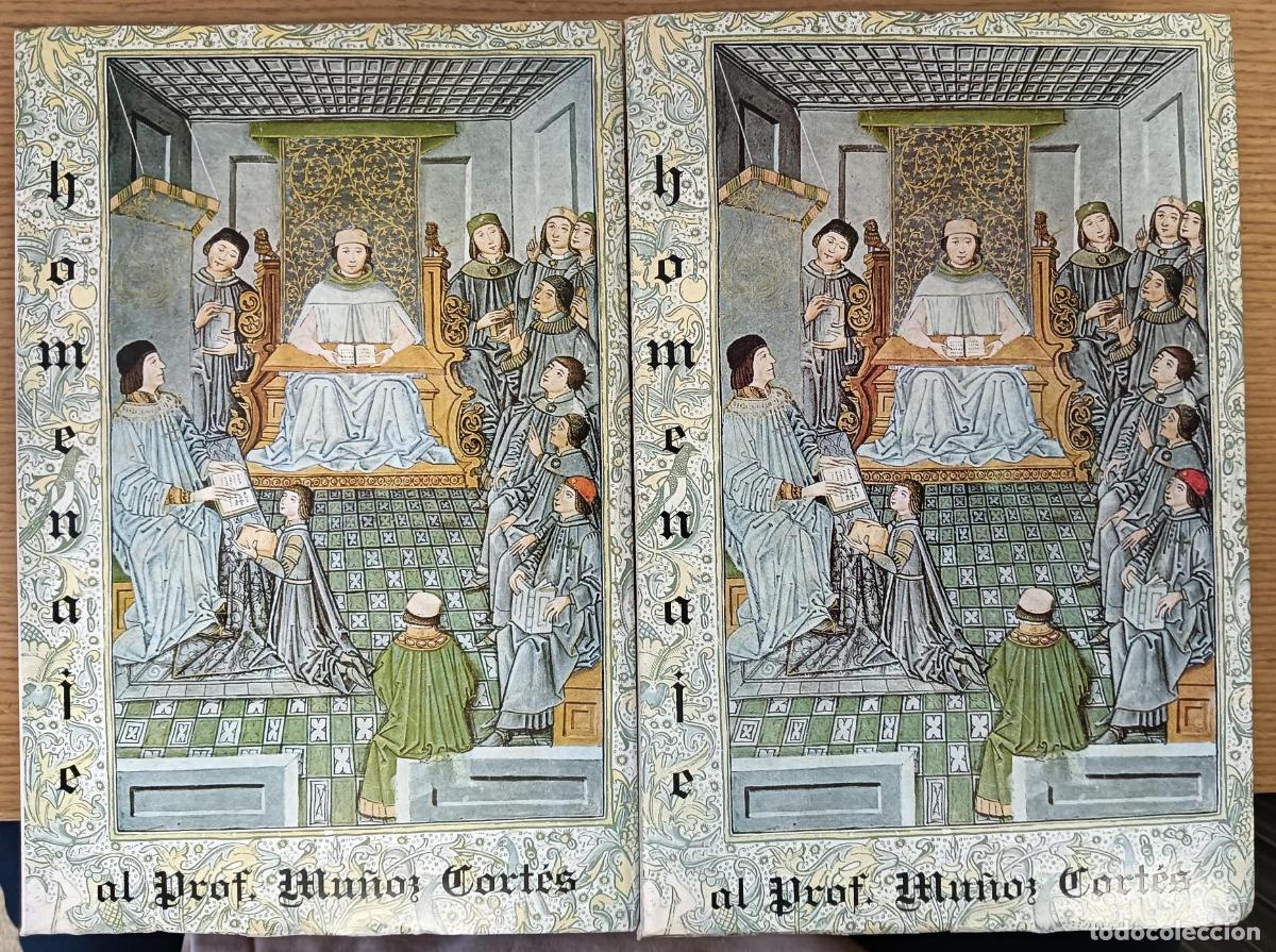 Libri di seconda mano: Homenaje al profesor Mu&ntilde;oz Cort&eacute;s. Tomos I y II - Mu&ntilde;oz Garrig&oacute;s, Jos&eacute;