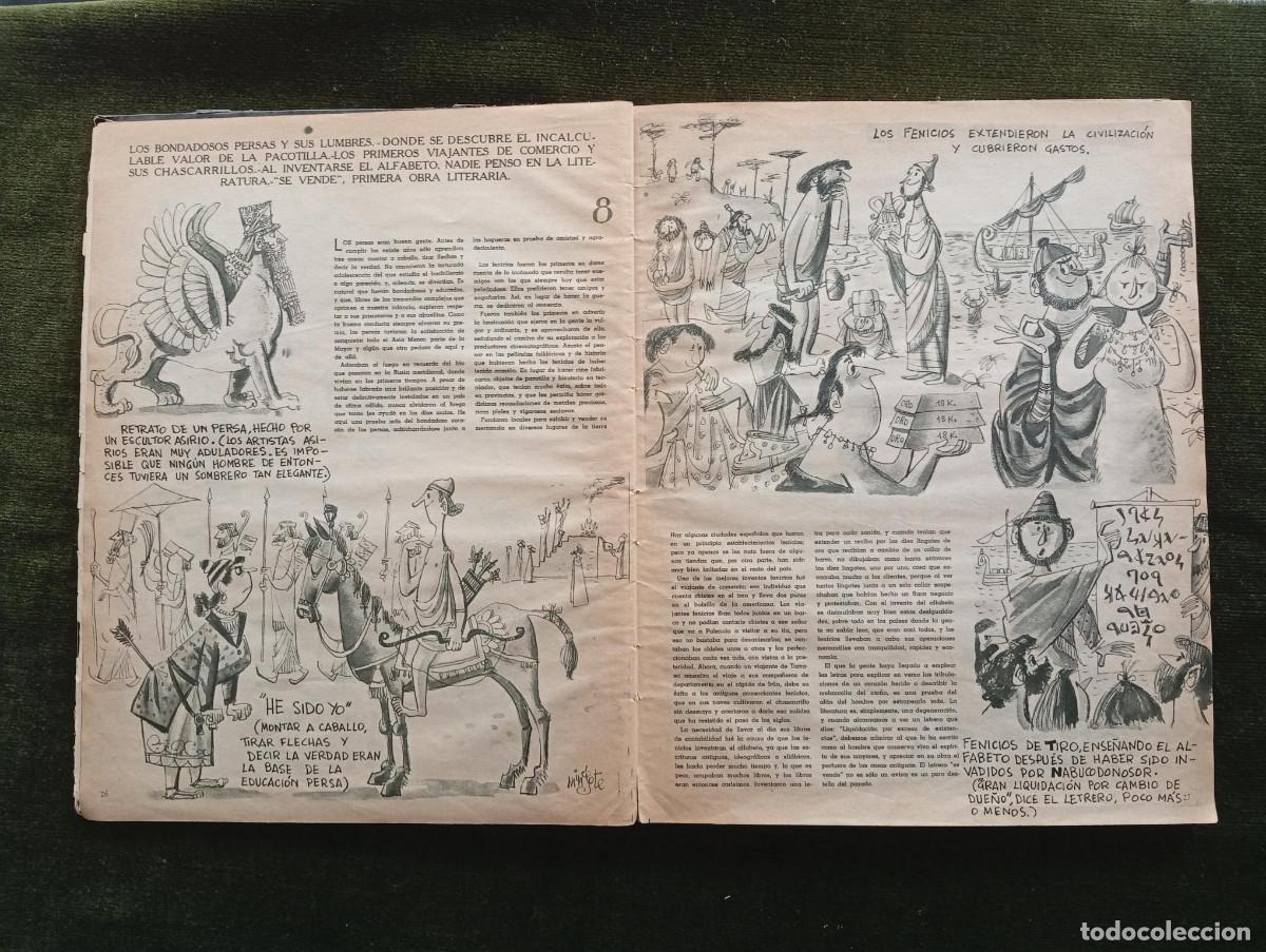Libros: Historia de la gente. Mingote. 1&ordf; Edici&oacute;n 1955 Taurus Ediciones - Foto 3
