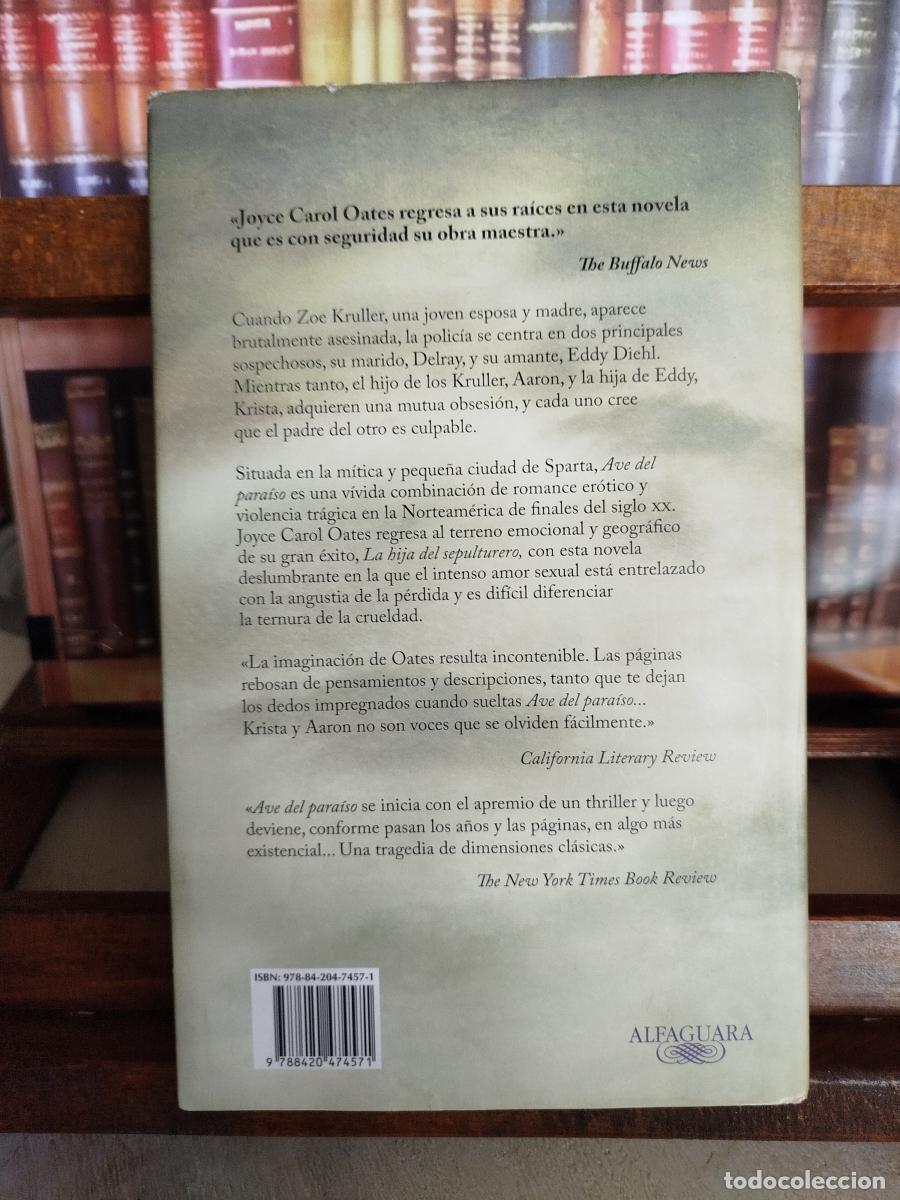 Libros: Ave del para&iacute;so - Oates, Joyce Carol - Foto 2