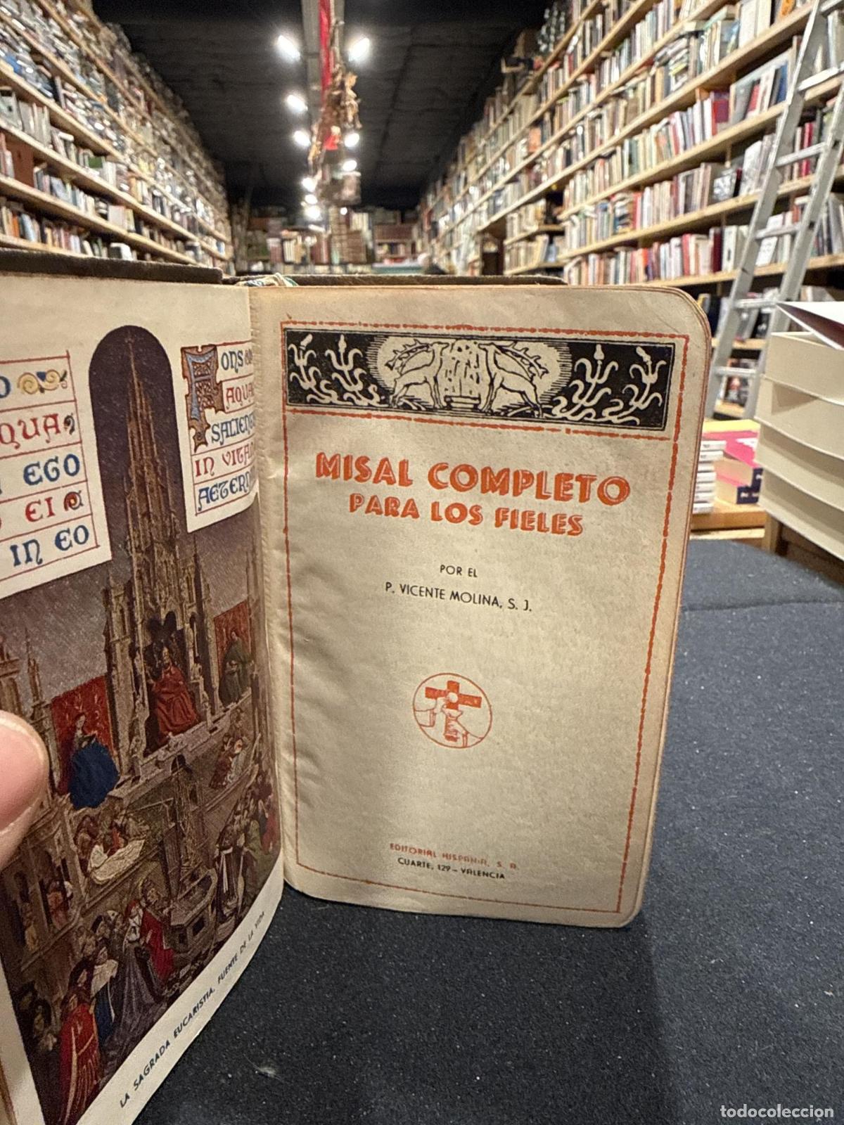Libros: Misal completo - P. Molina - Foto 3