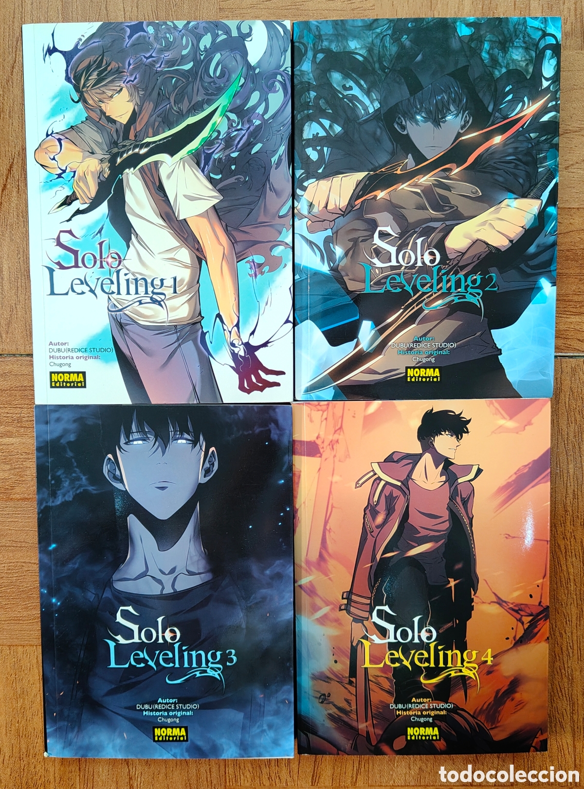 Libros: Solo Leveling � 4 N&uacute;meros (1-2-3-4) � Norma - Dubu / Chugong - Foto 1