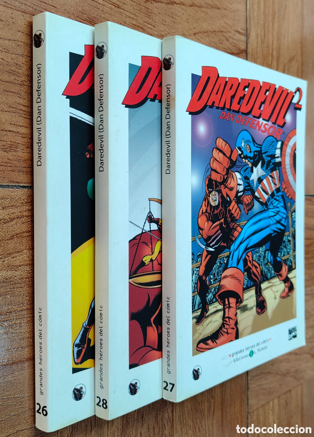 Libros: Daredevil: Dan Defensor � 3 N&uacute;meros (1-2-3) � Biblioteca El Mundo - VV. AA. - Foto 2