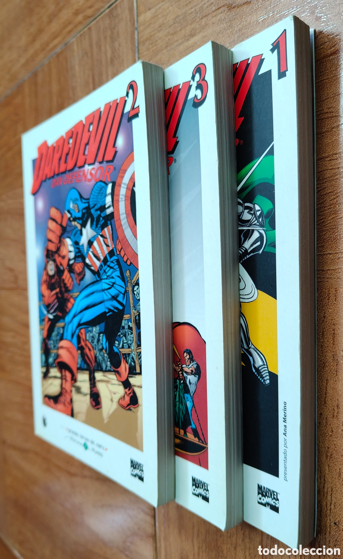 Libros: Daredevil: Dan Defensor � 3 N&uacute;meros (1-2-3) � Biblioteca El Mundo - VV. AA. - Foto 3