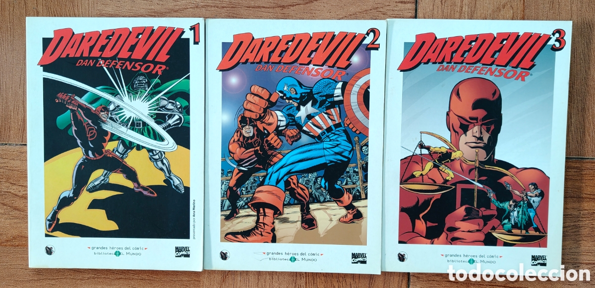 Libros: Daredevil: Dan Defensor � 3 N&uacute;meros (1-2-3) � Biblioteca El Mundo - VV. AA. - Foto 1