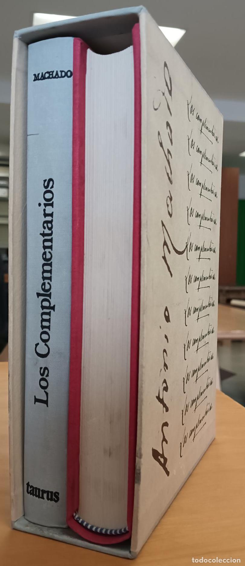 Libros: Los complementarios. 2 tomos - Machado, Antonio - Foto 1