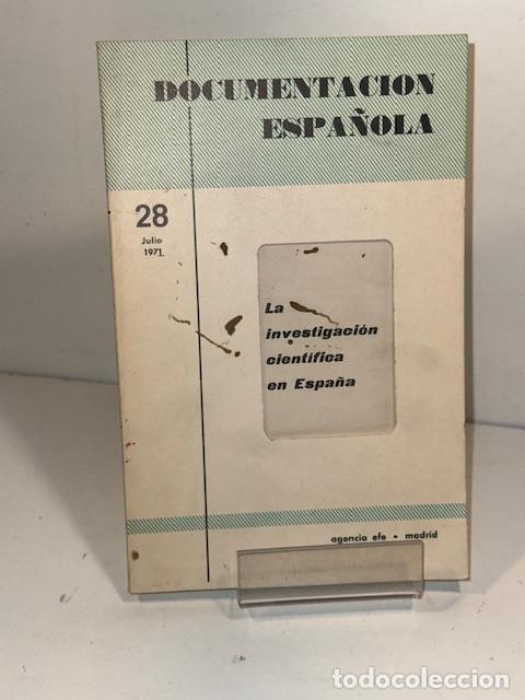 Libros: LA INVESTIGACION CIENTIFICA EN ESPA&Ntilde;A - Foto 1