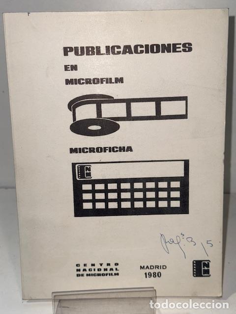 Libros: PUBLICACIONES EN MICROFILM - Foto 1