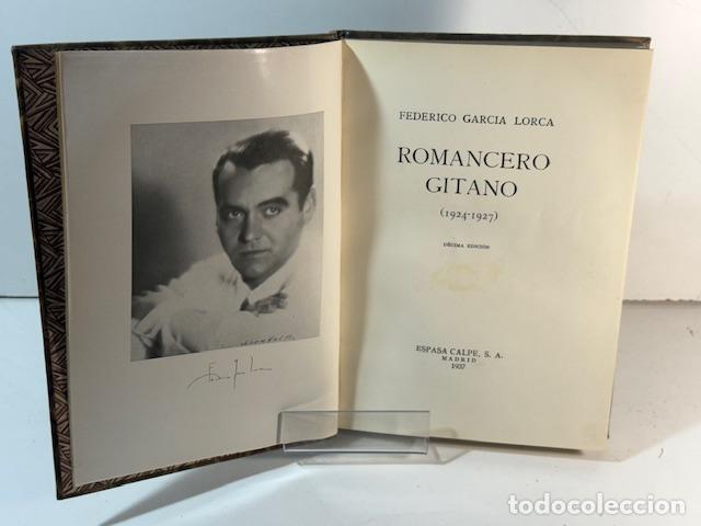 Libros: ROMANCERO GITANO GARCIA LORCA FEDERICO 1937 - Foto 3