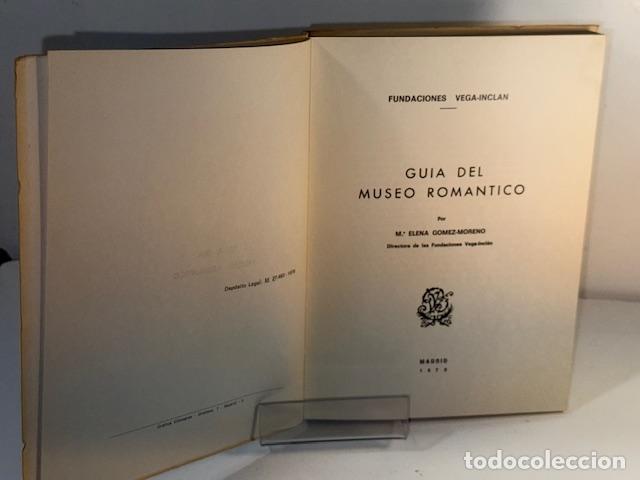 Libros: GUIA DEL MUSEO ROMANTICO - Foto 3