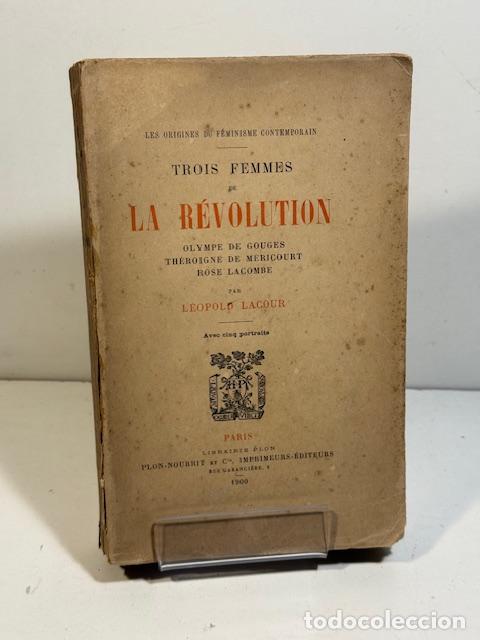 Libros: TROIS FEMMES DE LA REVOLUTION - Foto 1