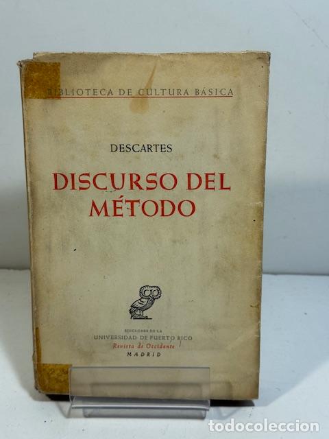 Libros: DISCURSO DEL METODO DESCARTES - Foto 1