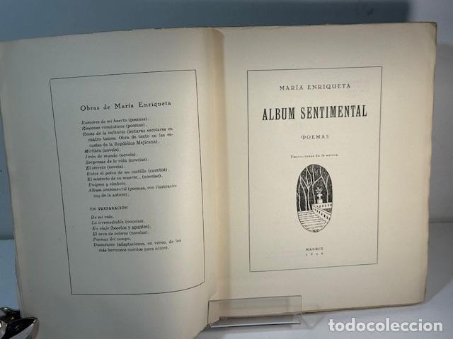 Libros: ALBUM SENTIMENTAL MARIA ENRIQUETA - Foto 2