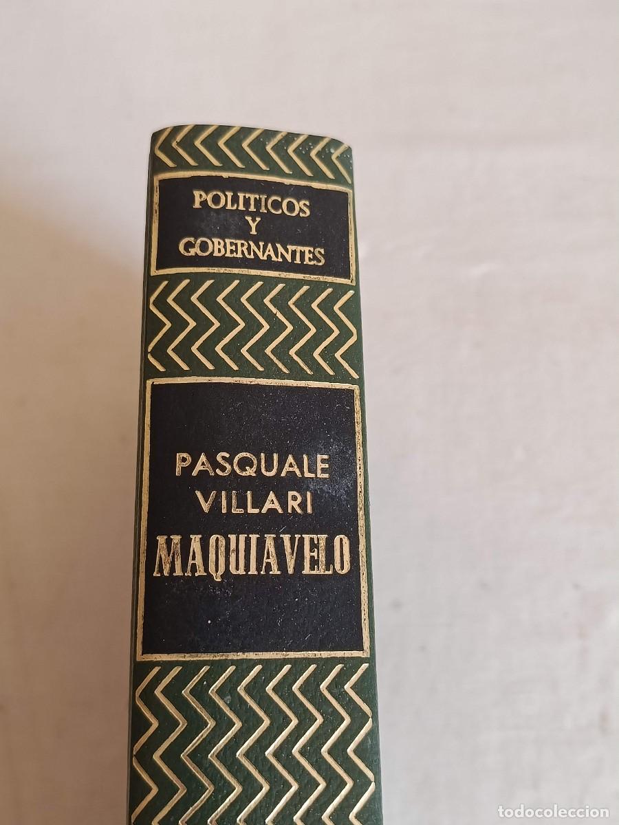 Libros: Pol&iacute;ticos y gobernantes Maquiavelo