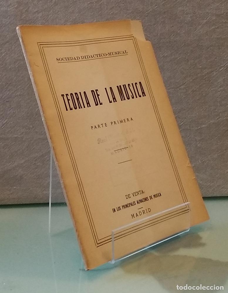 Libros: Teor&iacute;a de la m&uacute;sica, parte primera - vvaa - Foto 1