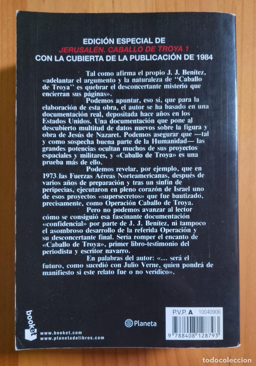 Libros: CABALLO DE TROYA - J. J. BENITEZ - Foto 2