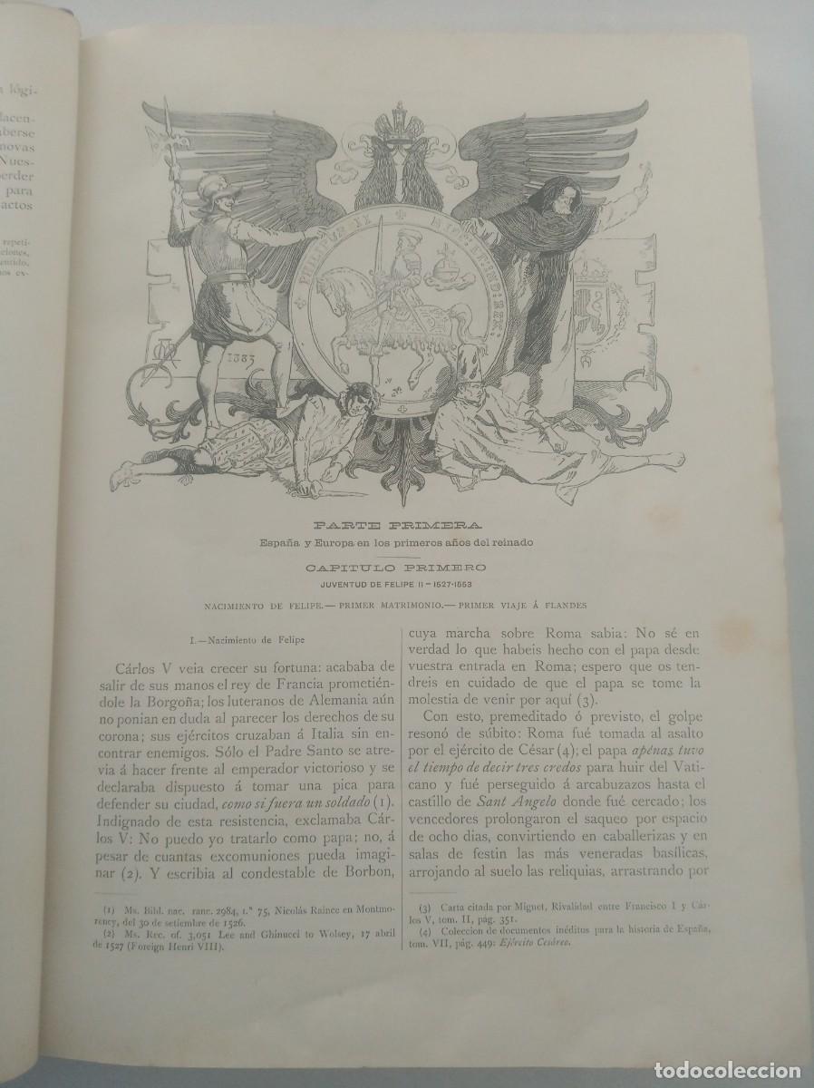 Libros: HISTORIA DE FELIPE SEGUNDO ( H. FORNERON ) - Foto 4